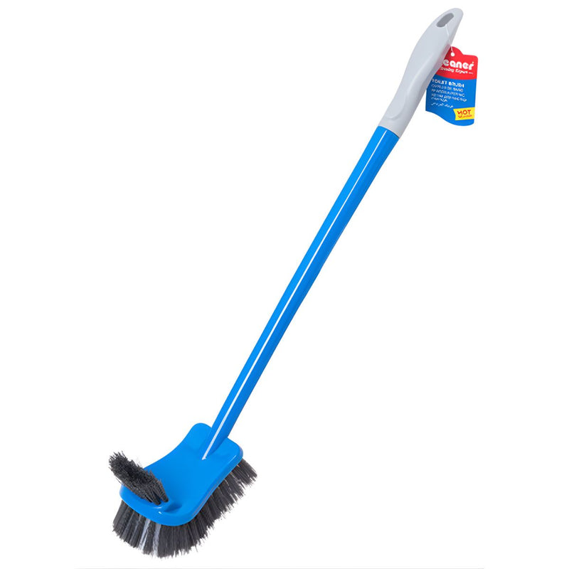 Cepillo para Inodoro de Mango Largo. Escobilla Sanitaria con Cerdas de 32 mm para Limpieza Profunda.
