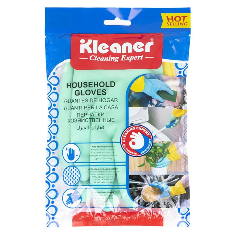Guantes de Limpieza de Látex Reutilizables (1 Par).