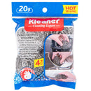 Brillo para Fregar (20g). Pack de 4 unidades. Fibra Metálica de Acero Inoxidable.