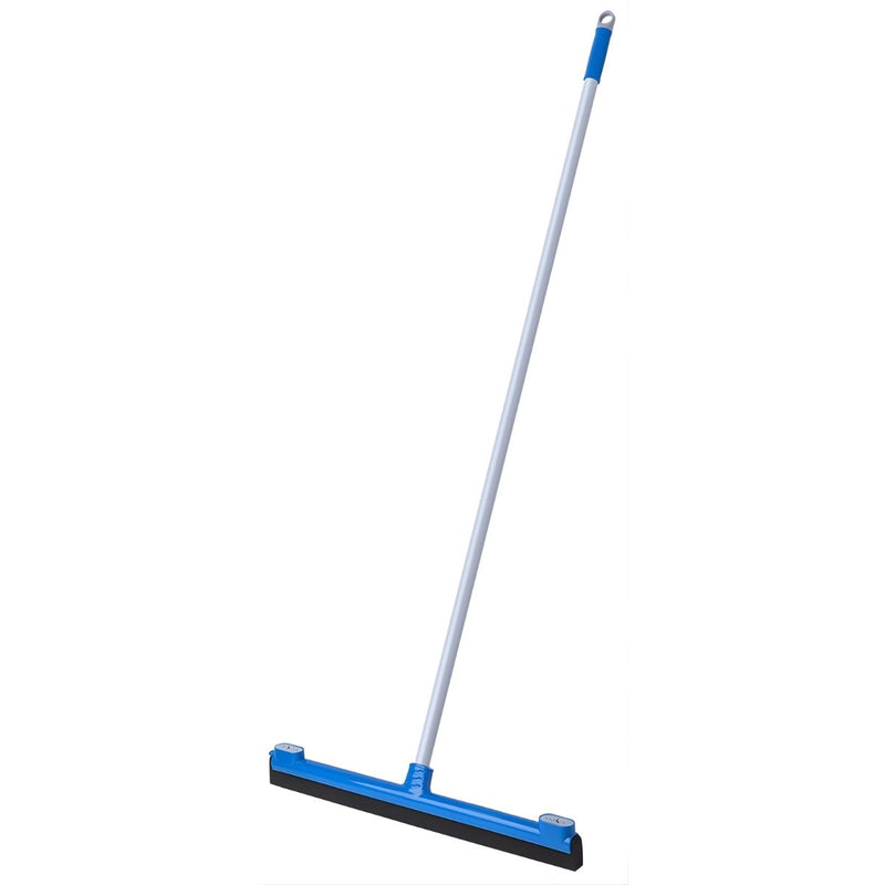 Escurridor de Piso con Mango Metálico Largo (120 cm). Escobilla Limpiadora para suelos. Cabezal de 53cm.