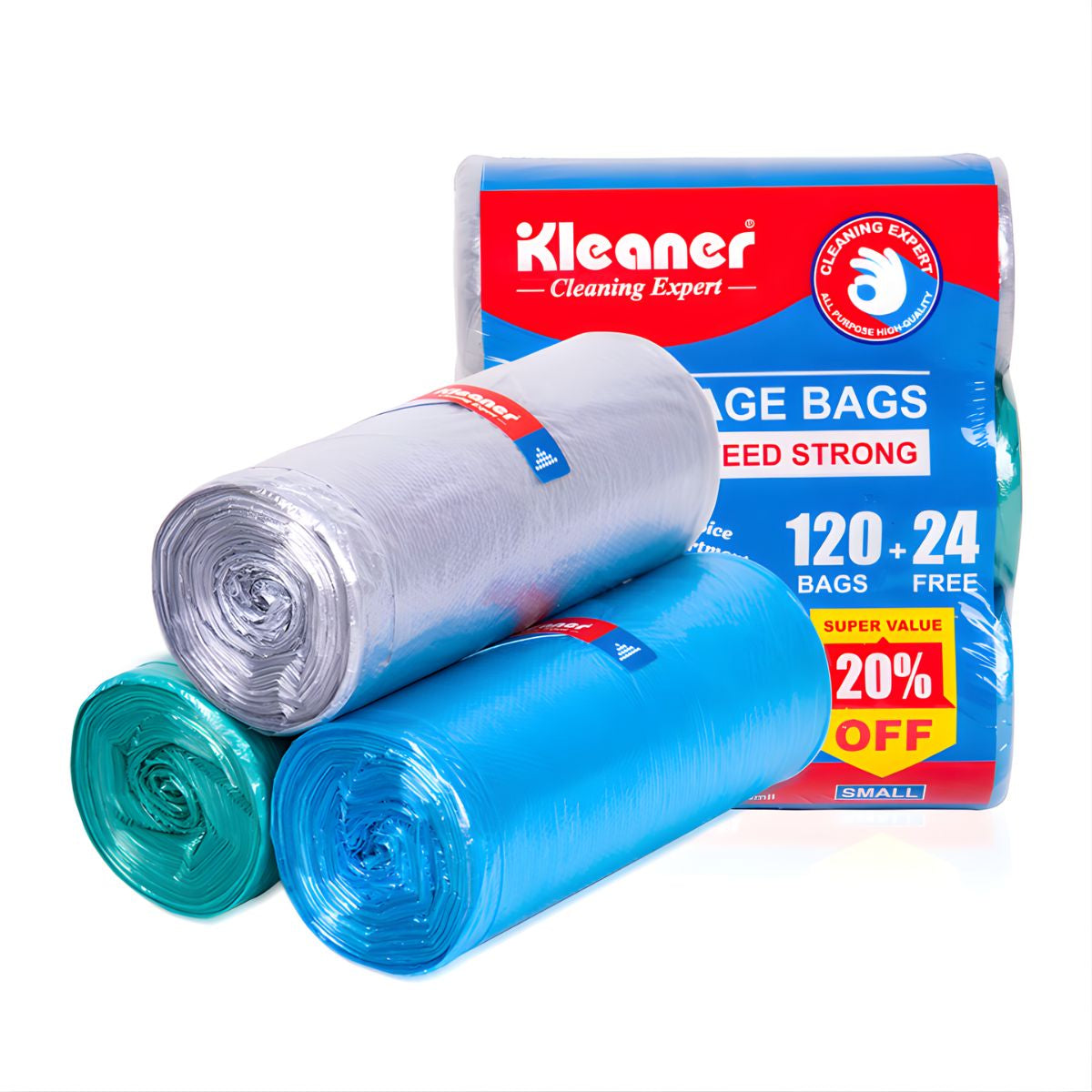 Bolsas De Basura Pequeñas De 7.5 Litros. (Pack De 144 Unidades) Bolsas De Residuo 40Cm x 45Cm. Cartuchos 2Gal.