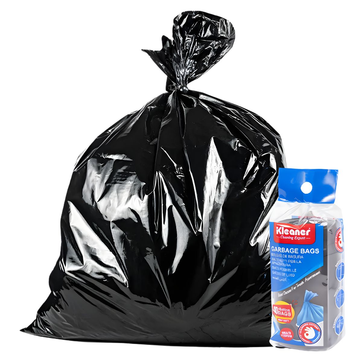 Bolsas De Basura Negras (Pack De 40 Unidades). Bolsas de residuo 40x45cm. Cartuchos.