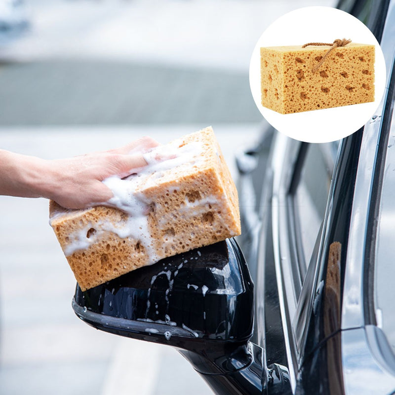 Esponja de Limpieza Multiusos grande (20×11×9cm). Diseño Panal Súper Absorbente.