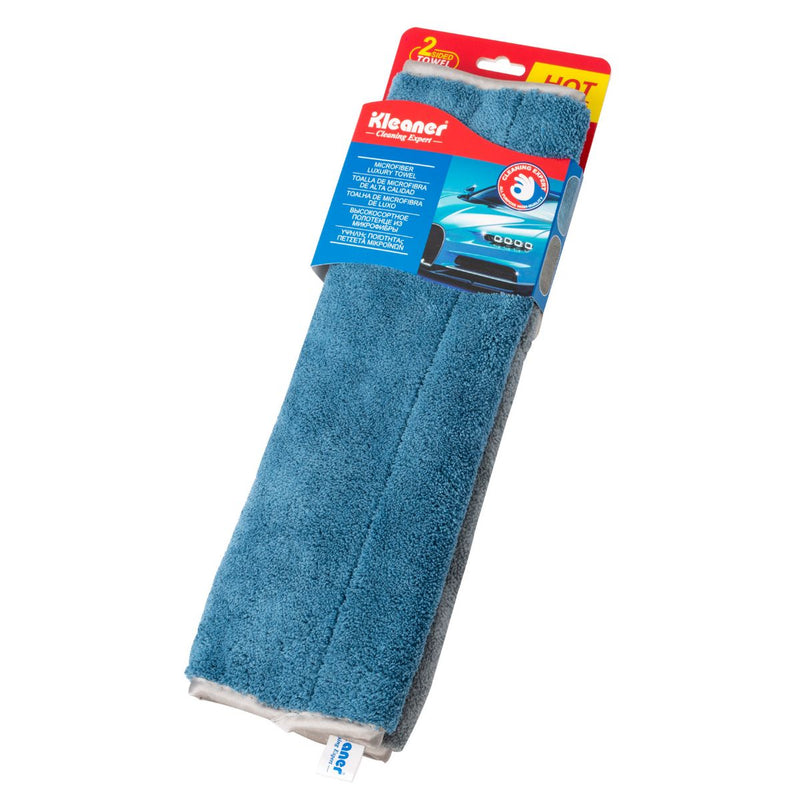 Toalla de Microfibra para Auto (45×38cm). Paño Súper Absorbente para Secado y Detallado.