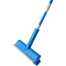 Escoba para Piso con Mango Metálico Telescópico (70–120 cm). Cepillo para Limpieza de Suelos.