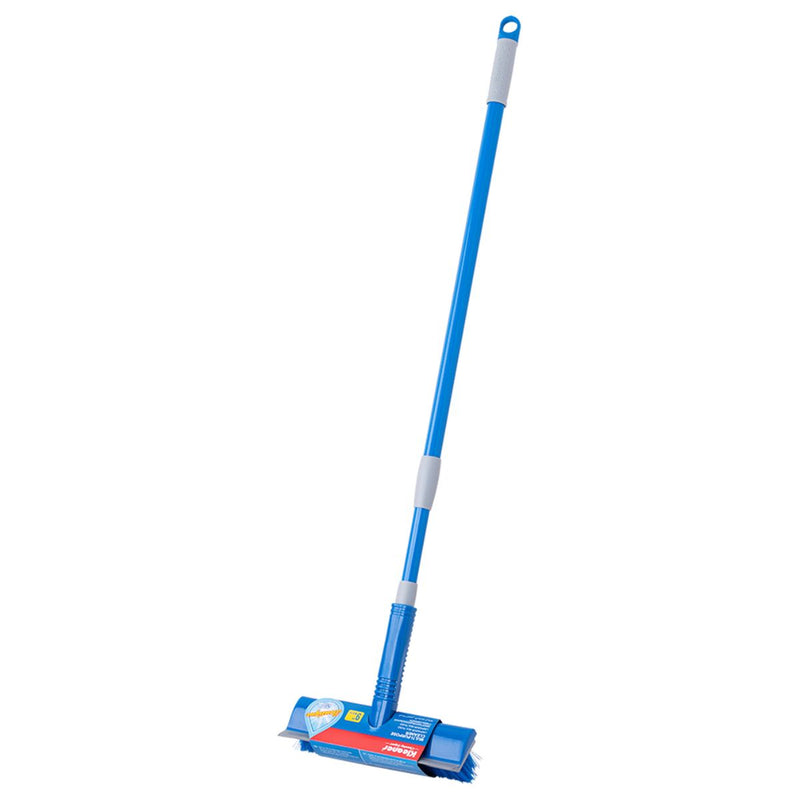 Escoba para Piso con Mango Metálico Telescópico (70–120 cm). Cepillo para Limpieza de Suelos.