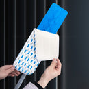 Lampazo Mopa Plana de Microfibra (38cm) con Mango Telescópico 70–120cm. Trapeador para Todo Tipo de Pisos.