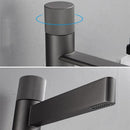 Grifo para lavamanos 26cm perilla Monomando pluma lavabo Gris Mate de alta calidad