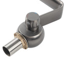 Grifo para lavamanos 23cm perilla Monomando pluma lavabo Gris Mate de alta calidad