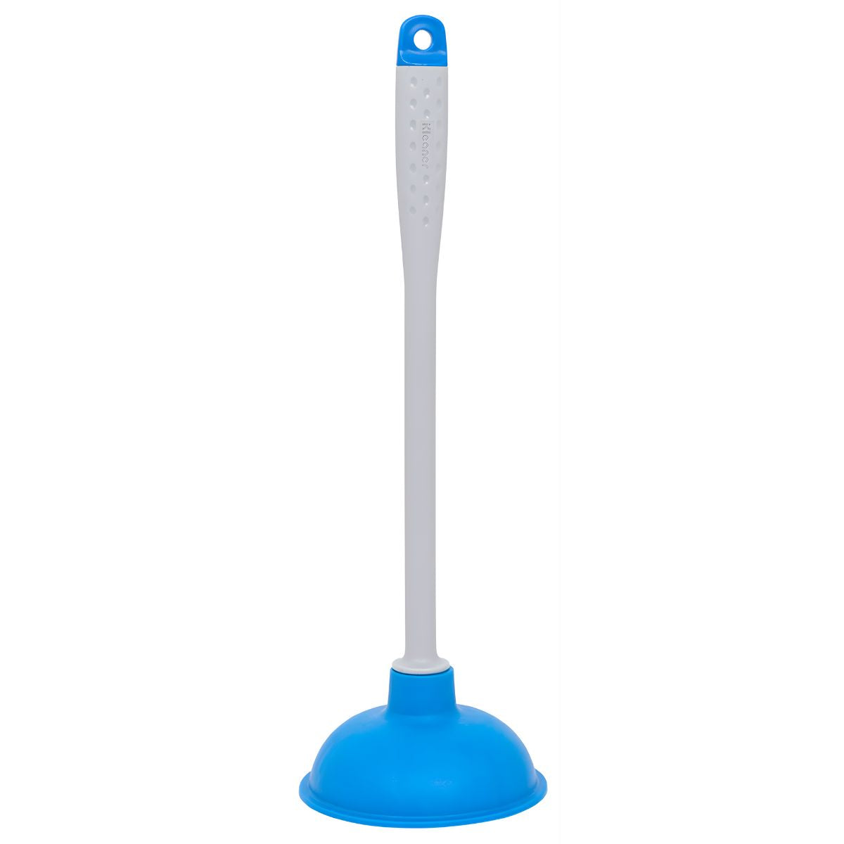 Destapador para Inodoro con Mango (39.5cm). Destapa caños de Succión con Copa (15cm).