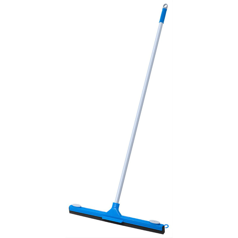 Escobilla Limpiadora para suelos. Escurridor de Piso con Mango Metálico Largo (120 cm).