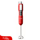 Batidora De Mano Inalámbrica Roja 100W. 16V. Ideal Para Mezclas Jugo O Salsa. Batería Y Cargador Por Separado.