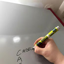 Piloto marcador industrial negro de pintura permanente