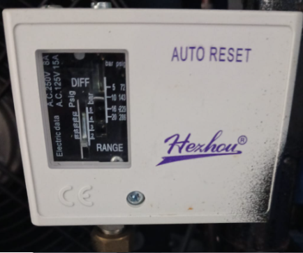 Presostato o interruptor de presión para el compresor de aire SAD-1HTF