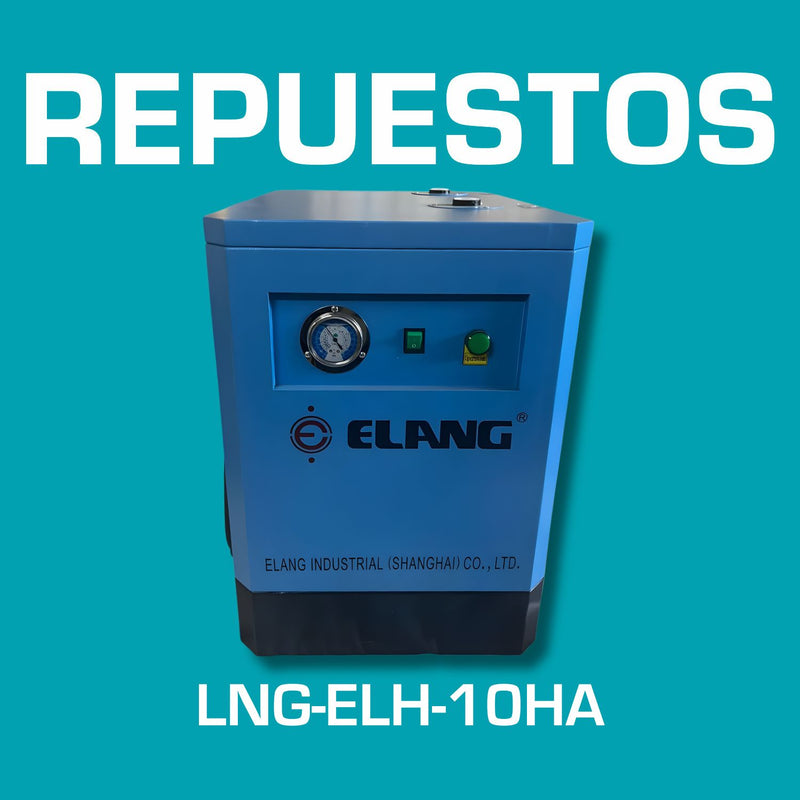 Repuestos Secador de aire por refrigeración. Enfriamiento por aire. Código LNG-ELH-10HA