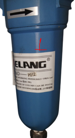 Filtro secante de linea con auto drenaje 012P