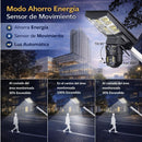 Cámara de Seguridad Solar Binocular WiFi con Lámpara LED 300W PTZ 360°. Visión Nocturna a Color. Detección Humana IP66. Cámara de Videovigilancia.