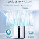 Deshumidificador Eléctrico con Pantalla Digital y Tanque de 3L y 78W. Ideal Para Closets, Armarios, Cuartos Y Baños. Extractor De Humedad en Cobertura 30–60 m².