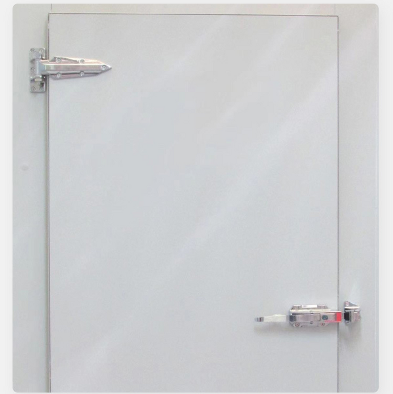 Cerradura para Cámara Fría con Manija y Llave, Sistema de Varilla de Empuje 6” (15cm). Cerrojo Aleación de Zinc Anticorrosión, Seguro Industrial para Refrigeración y Congeladores