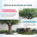 Árbol Banyan Simulado Decorativo de 3 Metros De Alta Densidad y Gran Realismo. Árbol Artificial Para decoración de Oficina Y Eventos. Planta