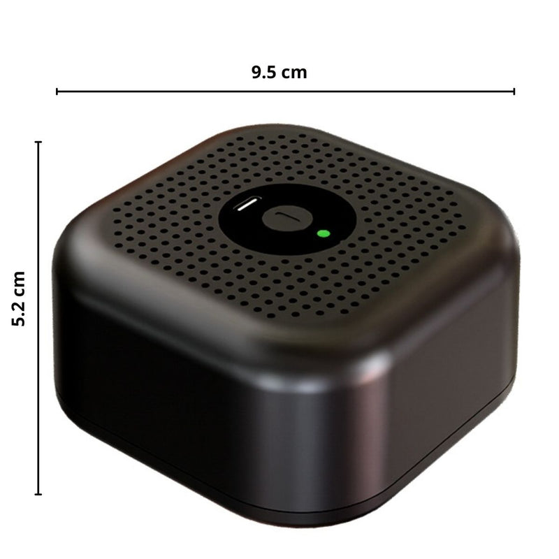 Infusor de humo Eléctrico para Bebidas cockteles. Máquina de Ahumado para Alimento. Ahumador portátil. Color Negro.