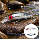 Señuelo de  Cebo Pesca Electrónico USB con Luz LED y Vibración Automática. Carnada con anzuelo. Color Shell 19 g.