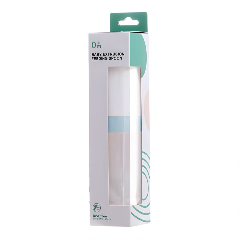 Cuchara Dosificadora para Bebé (90ml). Biberón con Cuchara integrada. Uso desde 0+ Meses. Color azul.