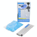 Plumero con Mango Extensible de Aluminio (1.4 m). Cabezal Flexible Atrapa Polvo para Superficies Altas.