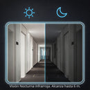 Timbre Inteligente con Cámara WiFi y Panel Solar. Video Portero Inalámbrico con Visión Nocturna, Audio Bidireccional y Monitoreo con app. Incluye covertor anti lluvia exteriores