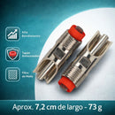 Bebedero Automático para Cerdos de Acero Inoxidable. Válvula boquilla Tipo Pico de Pato con Filtro Y Salida de Agua 360° Antifugas y Ahorro de Agua