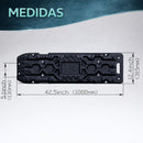 Rampas de Extracción para Vehículos 4x4. Planchas de Rescate para Arena y Barro de Nylon Reforzado Alta Resistencia hasta 10 Ton (Colores variados al azar)