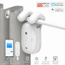 Motor inteligente para cortinas. Robot abre y cierra cortinas. Automatizador de Cortinas WiFi Compatible con Alexa y Google (UND).