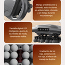 Masajeador Portátil Con 9 Modos y 9 Niveles. Pistola De Masaje Inalámbrica Con 42 Puntos De Masaje. Batería Recargable 1200–2000mAh.
