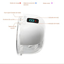 Extractor de Leche Eléctrico. Sacaleche Portátil 3 Modos. Bomba de Leche Manos Libres 40–300 mmHg,  Batería 1200 mAh USB Tipo C.