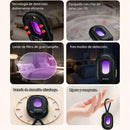 Detector de Cámaras Ocultas Infrarrojo Con Alcance de Hasta 5 Metros. Sensor Con Alarma Antirrobo y Linterna LED. Dispositivo de Protección Anti-espía.
