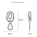 Detector de Cámaras Ocultas Infrarrojo Con Alcance de Hasta 5 Metros. Sensor Con Alarma Antirrobo y Linterna LED. Dispositivo de Protección Anti-espía.