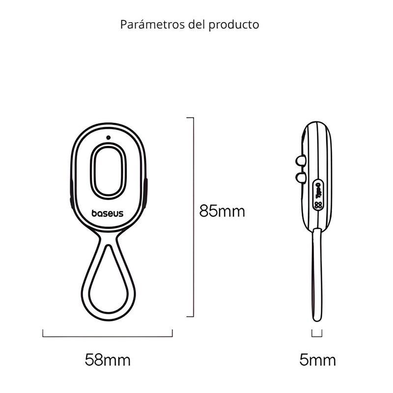 Detector de Cámaras Ocultas Infrarrojo Con Alcance de Hasta 5 Metros. Sensor Con Alarma Antirrobo y Linterna LED. Dispositivo de Protección Anti-espía.