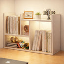 Organizador de Escritorio Multifuncional. Estantería Modular Oficina de 42 cm. Repisa Libros librero Color Blanco.