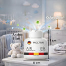 Gel Purificador de Aire CLO2 (200g). Eliminador de malos Olores. Desinfectante Ambiental para hasta 20m². Neutraliza Bacterias.