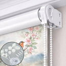 Soporte para Persianas Enrollables de 28mm y 38mm con Cadena de Bolas 1.7m. Set de Repuesto para Cortinas Roller.