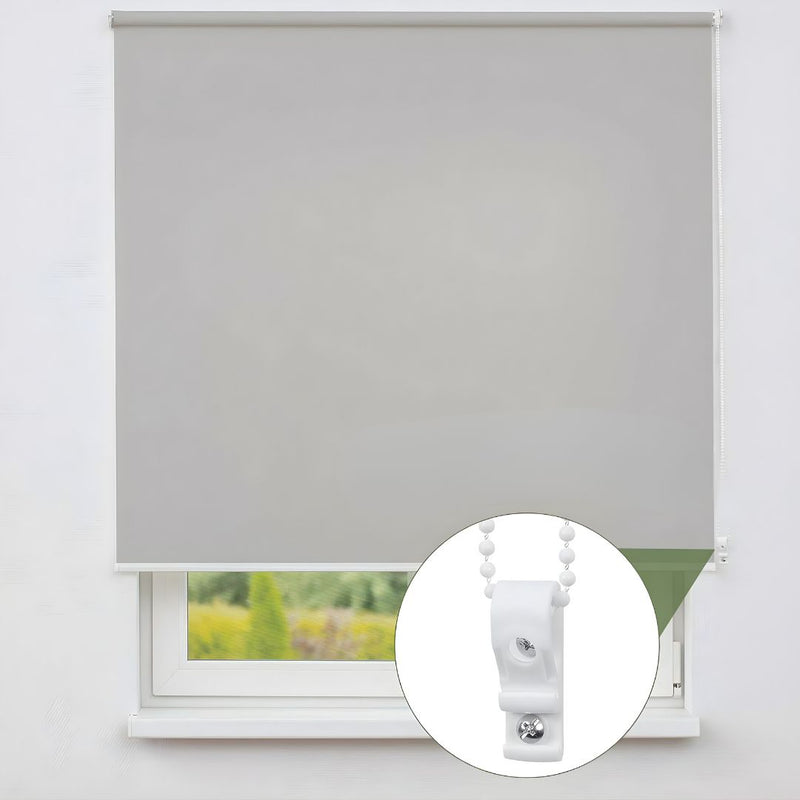 Soporte para Persianas Enrollable (2 Sets).  Repuesto Diseñado para Cortinas Roller de 25mm. (10 pcs pack)