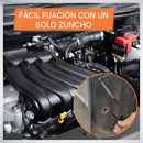 Zunchos Plásticos. Set de 30 Piezas. Color Negro. (9x0.8x0.02cm) Nylon de alta resistencia.