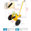 Carretilla Manual con Abrazadera. Soporte Móvil para Losas de Piedra Granito Mármol y Vidrio con capacidad de 400kg.Trolley