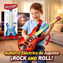 Juguete Guitarra Eléctrica Musical  para niños (53.5×20×5.5cm).