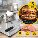 Prensa Manual Para Hamburguesas 13cm (5") de Aluminio. Moldeador Formador De Carne.