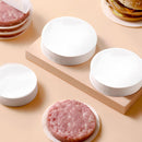 Papel Encerado Para Hamburguesas de 13cm (5"). Separador Antiadherente para Carnes (Pack de 500 unidades).