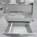 Archivador metalico 4 gabetas ajustable A4/FC5 anti-inclinación cerradura central 1330x456x620mm