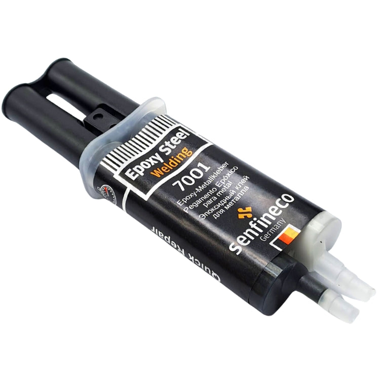 Pegamento epóxico de secado rápido 5 minutos para metal 24ml (0.82oz). Senfineco Epoxy Steel
