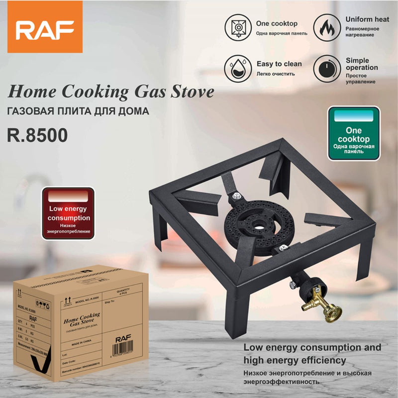 Estufa a Gas de 1 Quemador. Cocina de Acero Reforzado de Alta Eficiencia. Bajo Consumo y Calor Uniforme.