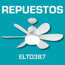 Repuestos Abanico De Techo 20" socket E27 Con Luz Led. Código ELT0387